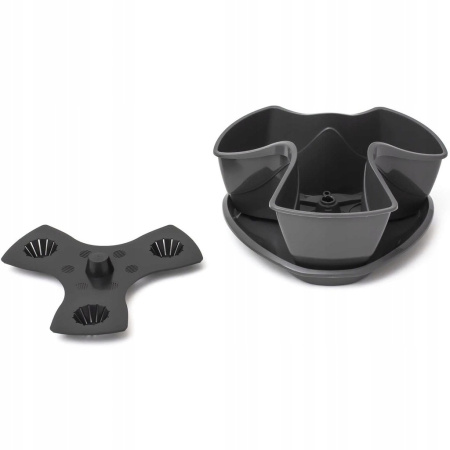 Каскадный цветочный горшок Coubi Herbal 9л, 29.5*29.5*38см