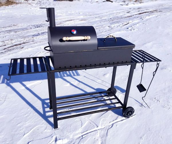 Кованый мангал (гриль, барбекю, коптильня) "Эрдинг"