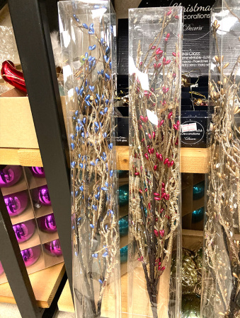 Светодиодная ветвь MicroLED 75см (30LED), цв.тепл. белый [485551]