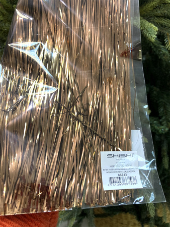 Новогодний дождик медн. 14x76см [66743]