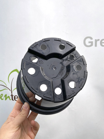 Горшок для рассады круглый литой 1.5л, ø15см, высота 12см.