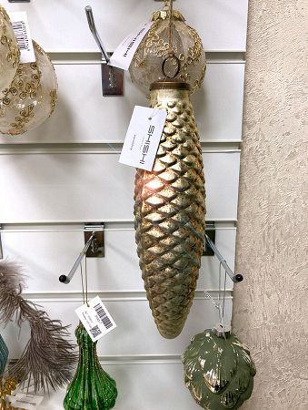 Игрушка елочная стекл. [61700]