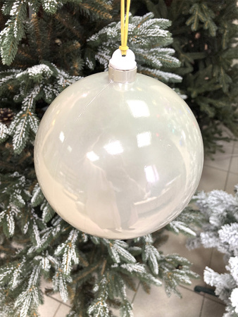 Шары пластиковые, сатин опал