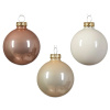 Набор шаров елочных стекл. Cashmere Rose 8см, 16 шт [140883]