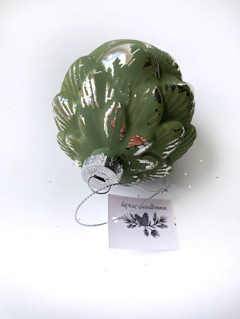 Игрушка елочная стекл. [0063-15]