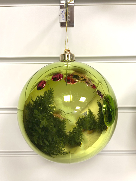 Шары пластиковые, глянец св зеленый а