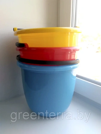 Ведро пластиковое 7 л пищевое