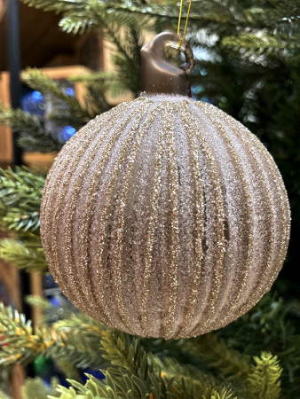 Шар елочный стекл. [66229]