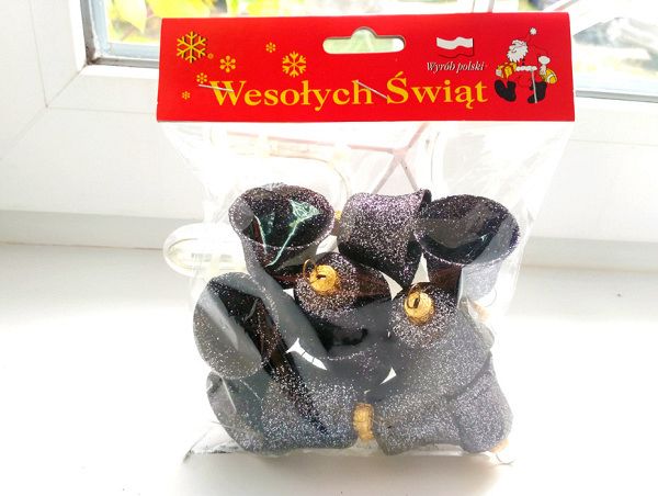 Колокольчики парча серая, 4 см (уп. 12шт) Колокольчики парча серая, 4 см (уп. 12шт)