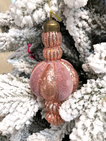 Игрушка елочная стекл. [0634-29]