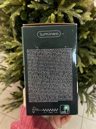 Светодиодная гирлянда LUMINEO Compact 16м, 750 мульти LED IP44 [495366]