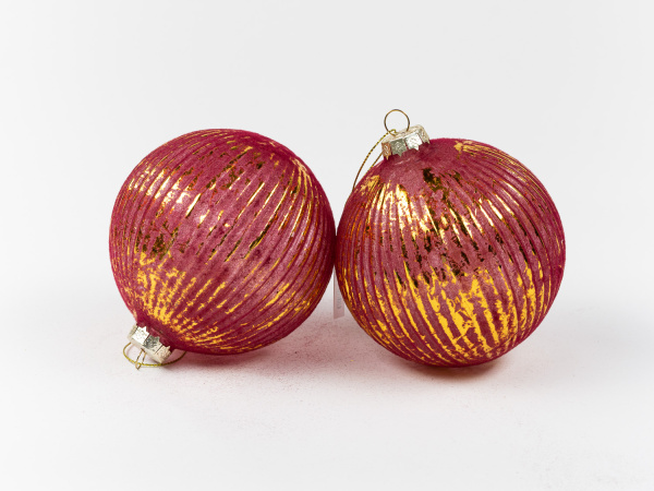 Шар елочный стекл. 10см [20497-10/C19]