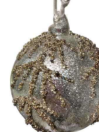 Шар елочный стекл. [67333]