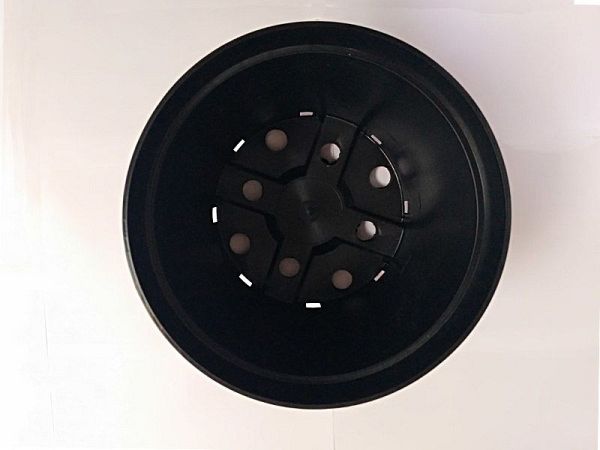 Горшок круглый литой 4л, ø 20см, высота 16см