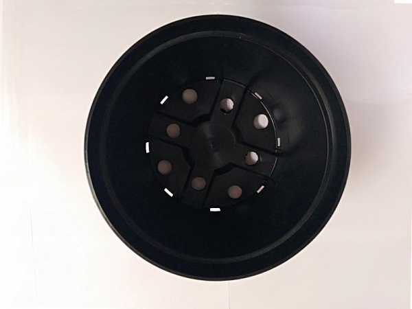 Горшок круглый литой 4л, ø 20см, высота 16см