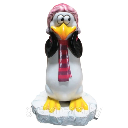 Новогодняя фигура для фотозоны "Пингвин"