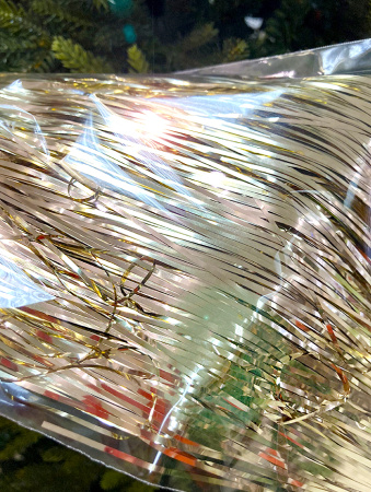 Дождик 76см, цвет шампанское [63259]