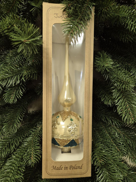 Стеклянная верхушка декор №3