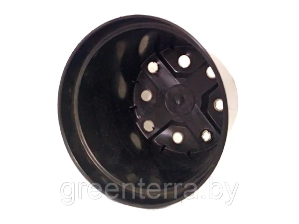 Горшок для рассады круглый литой 0.5л, ø11см, высота 8,5см.