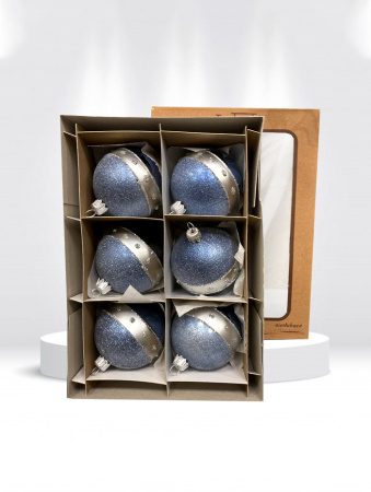 Шар пластиковый декорированный