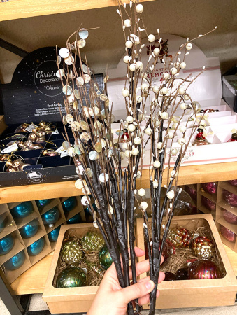 Светодиодная ветвь 16LED 75см, цв.тепл. белый (уп.2шт.) [482145]