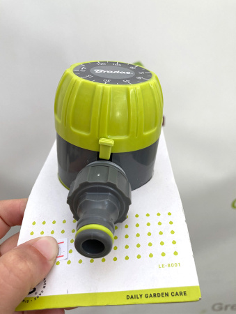 Механический счётчик расхода воды, таймер Bradas [LE-8001]