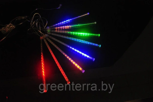 Комплект новогоднего освещения "Тающие сосульки"