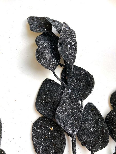 Украшение елочное "Ветка эвкалипта" 70см 