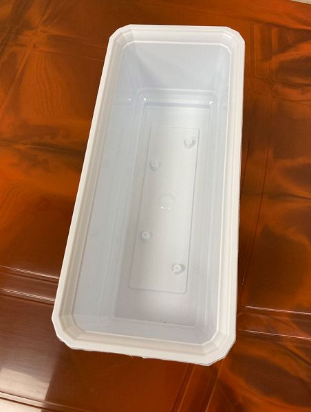 Ящики балконные для цветов, (белые)