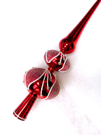 Верхушка на елку декорированная