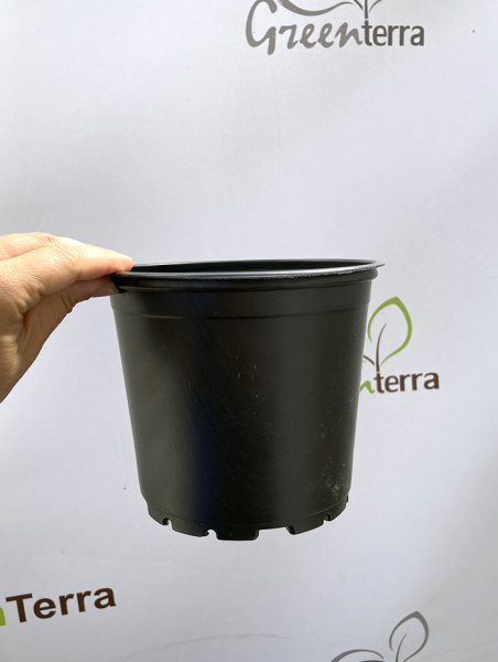 Горшок для рассады круглый формованный 1.8л, 15см, высота 13.5см