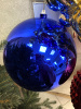 Шары пластиковые, глянец синий [blue-3]
