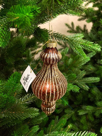 Игрушка елочная стекл. [0093-8]