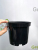 Горшок для рассады круглый литой 1.5л, ø15см, высота 12см.