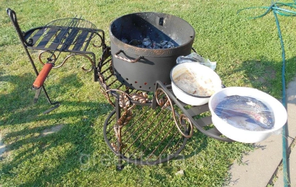 Кованый мангал-кострище "Валинор"