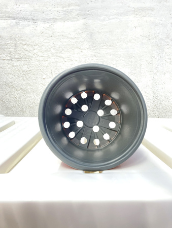 Горшок для рассады круглый формованный 1.5л, 14см, высота 12.5см