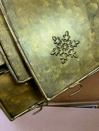 Железный пьедестал под ёлку, 70см [521837]