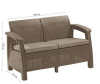 Диван CORFU LOVE SEAT, капучино [258974]