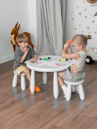 Табурет детский BARNY светло-серый