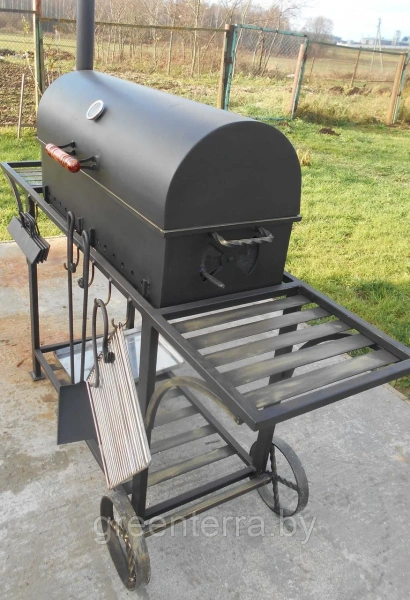 Кованый мангал (гриль, барбекю, коптильня) "Кёльн"