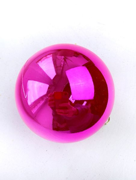 Шары пластиковые, малиновый глянец Шары пластиковые, малиновый глянец