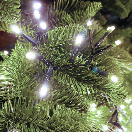 Светодиодная гирлянда Luca Snake 14м, 700 холодных белых LED [83774]