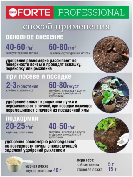 Удобрение Bona Forte для голубики с биодоступным кремнием, 1л