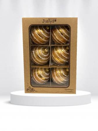 Шар пластиковый декорированный