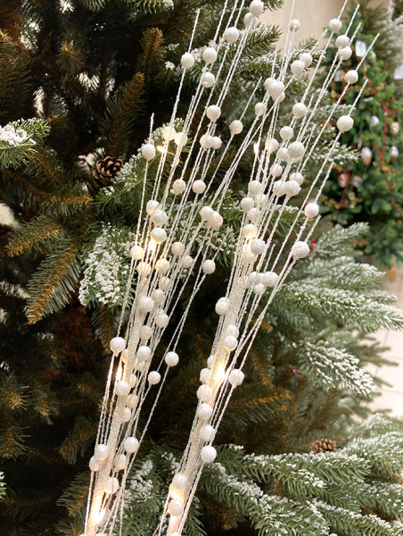 Светодиодная ветка Micro 10 LED 76см, цв.тепл. белый (уп.2шт.) [482137]