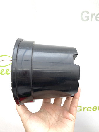 Горшок для рассады круглый литой 1л, ø13см, высота 10.5см.