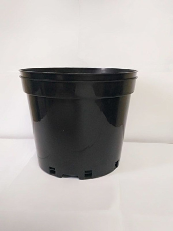 Горшок круглый литой 4л, ø 20см, высота 16см