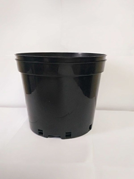 Горшок круглый литой 4л, ø 20см, высота 16см