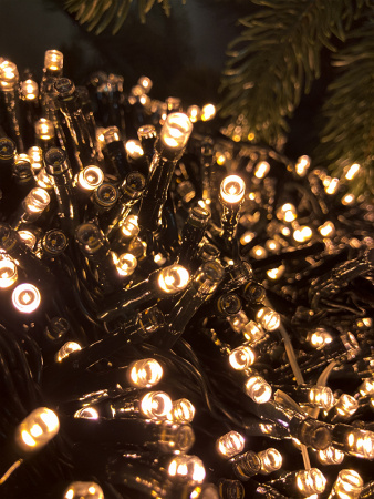 Светодиодная гирлянда Luca Snake 20м, 1000 теплых белых LED [1070838]