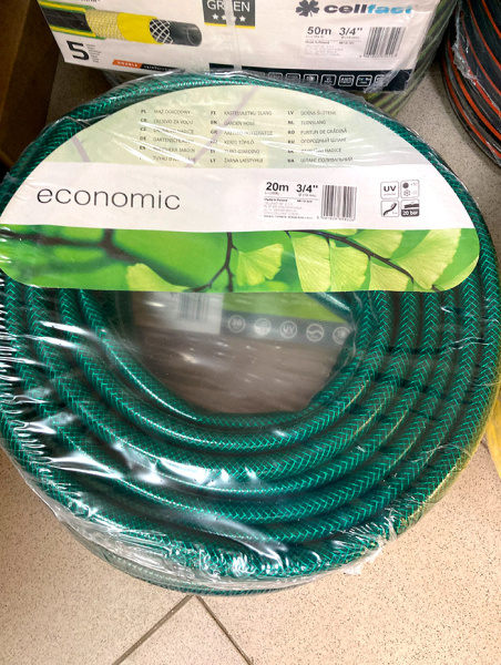 Шланг поливочный Cellfast Economic 3/4 дюйма